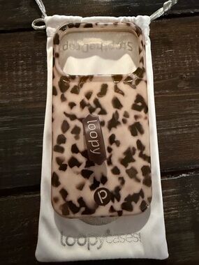 iPhone 17 pro loopy case tortoise